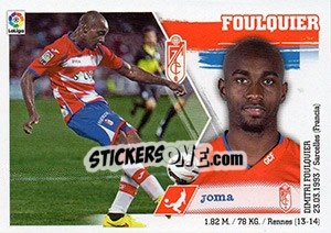 Sticker Foulquier (6) - Liga Spagnola 2015-2016 - Colecciones ESTE