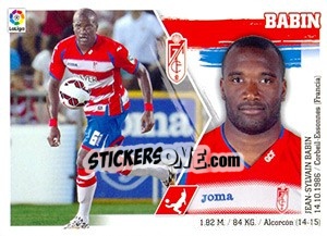 Sticker Babin (8) - Liga Spagnola 2015-2016 n. 278 - Colecciones ESTE