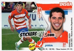 Sticker Insúa (9) - Liga Spagnola 2015-2016 n. 279 - Colecciones ESTE