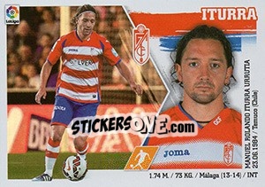 Sticker Iturra (10) - Liga Spagnola 2015-2016 n. 280 - Colecciones ESTE