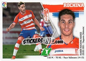 Sticker Rochina (18) - Liga Spagnola 2015-2016 n. 288 - Colecciones ESTE