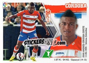 Sticker Córdoba (19) - Liga Spagnola 2015-2016 n. 289 - Colecciones ESTE