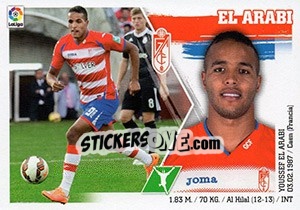 Sticker El Arabi (20) - Liga Spagnola 2015-2016 n. 290 - Colecciones ESTE