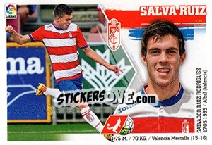 Sticker Salva Ruiz (COLOCA) (5 BIS) - Liga Spagnola 2015-2016 - Colecciones ESTE