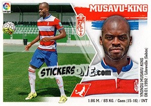 Sticker Musavu-King (COLOCA) (9 BIS) - Liga Spagnola 2015-2016 n. 294 - Colecciones ESTE