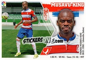 Sticker Musavu-King (COLOCA) (9 BIS) - Liga Spagnola 2015-2016 - Colecciones ESTE