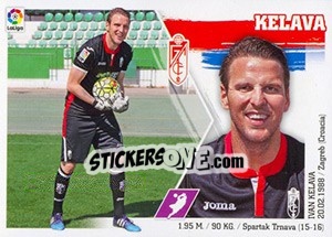 Sticker Kelava (COLOCA) (4 BIS) - Liga Spagnola 2015-2016 n. 297 - Colecciones ESTE