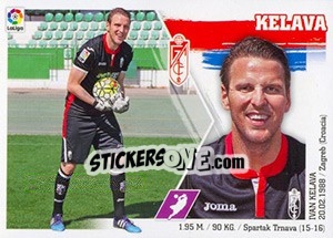 Cromo Kelava (COLOCA) (4 BIS) - Liga Spagnola 2015-2016 - Colecciones ESTE