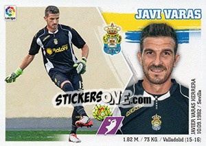 Sticker Javi Varas (3) - Liga Spagnola 2015-2016 n. 303 - Colecciones ESTE