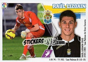 Sticker Raúl Lizoain (4) - Liga Spagnola 2015-2016 - Colecciones ESTE