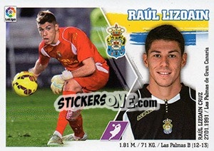 Sticker Raúl Lizoain (4) - Liga Spagnola 2015-2016 n. 304 - Colecciones ESTE