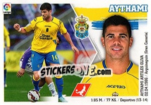 Sticker Aythami (6) - Liga Spagnola 2015-2016 n. 306 - Colecciones ESTE