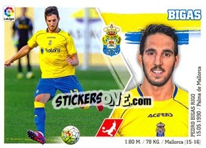 Sticker Bigas (8) - Liga Spagnola 2015-2016 - Colecciones ESTE