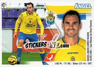 Sticker Ángel (9) - Liga Spagnola 2015-2016 n. 309 - Colecciones ESTE