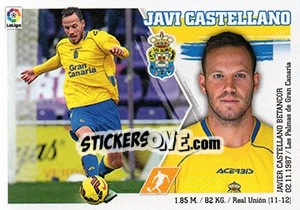 Sticker Javi Castellano (10) - Liga Spagnola 2015-2016 - Colecciones ESTE