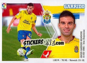 Sticker Garrido (21) - Liga Spagnola 2015-2016 n. 321 - Colecciones ESTE