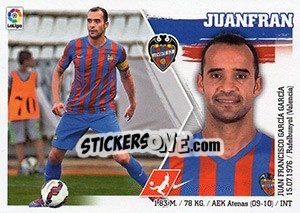 Sticker Juanfran (6) - Liga Spagnola 2015-2016 - Colecciones ESTE