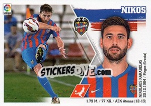 Sticker Nikos (9) - Liga Spagnola 2015-2016 n. 339 - Colecciones ESTE