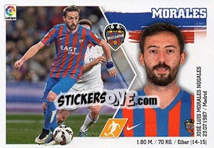 Sticker Morales (13) - Liga Spagnola 2015-2016 - Colecciones ESTE