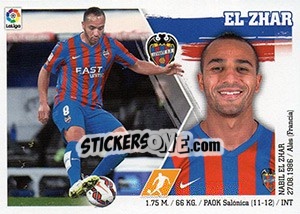 Sticker El Zhar (16) - Liga Spagnola 2015-2016 - Colecciones ESTE