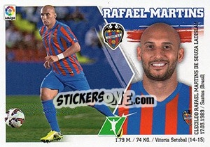 Sticker Rafael Martins (18) - Liga Spagnola 2015-2016 n. 348 - Colecciones ESTE