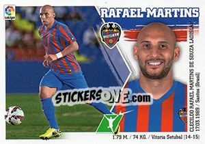 Cromo Rafael Martins (18) - Liga Spagnola 2015-2016 - Colecciones ESTE