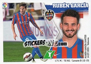 Sticker Rubén García (19) - Liga Spagnola 2015-2016 - Colecciones ESTE