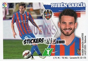 Cromo Rubén García (19) - Liga Spagnola 2015-2016 - Colecciones ESTE