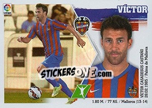Sticker Víctor (20) - Liga Spagnola 2015-2016 n. 350 - Colecciones ESTE