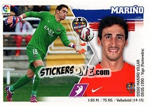 Sticker Mariño (22) - Liga Spagnola 2015-2016 n. 352 - Colecciones ESTE