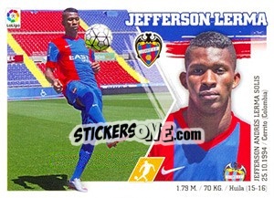 Sticker Jefferson Lerma (COLOCA) (16 BIS) - Liga Spagnola 2015-2016 - Colecciones ESTE