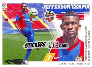 Sticker Jefferson Lerma (COLOCA) (16 BIS) - Liga Spagnola 2015-2016 n. 354 - Colecciones ESTE