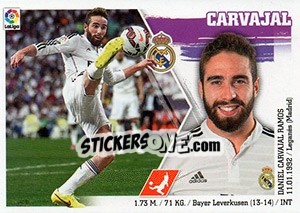 Sticker Carvajal (5) - Liga Spagnola 2015-2016 - Colecciones ESTE