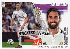 Sticker Arbeloa (6) - Liga Spagnola 2015-2016 - Colecciones ESTE