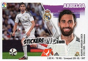 Cromo Arbeloa (6) - Liga Spagnola 2015-2016 - Colecciones ESTE