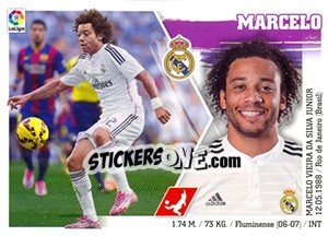 Sticker Marcelo (10) - Liga Spagnola 2015-2016 n. 370 - Colecciones ESTE
