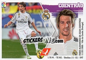 Sticker Coentrao (11) - Liga Spagnola 2015-2016 n. 371 - Colecciones ESTE