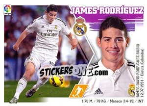 Sticker James Rodríguez (15) - Liga Spagnola 2015-2016 n. 375 - Colecciones ESTE