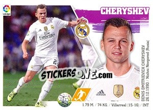 Sticker Cheryshev (22) - Liga Spagnola 2015-2016 n. 382 - Colecciones ESTE