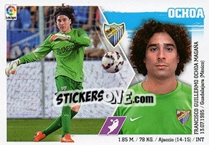 Sticker Ochoa (4) - Liga Spagnola 2015-2016 n. 394 - Colecciones ESTE