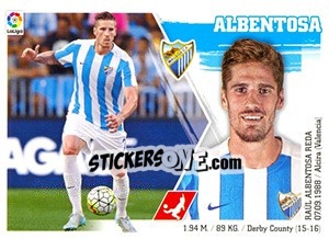 Sticker Albentosa (8) - Liga Spagnola 2015-2016 - Colecciones ESTE