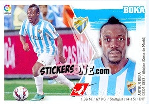 Sticker Boka (10) - Liga Spagnola 2015-2016 n. 400 - Colecciones ESTE