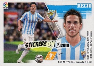 Sticker Recio (12) - Liga Spagnola 2015-2016 n. 402 - Colecciones ESTE