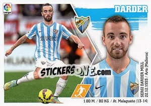 Sticker Darder (13) - Liga Spagnola 2015-2016 n. 403 - Colecciones ESTE