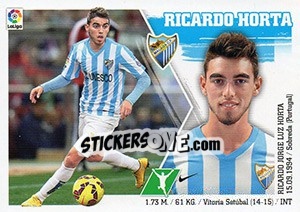 Sticker Ricardo Horta (19) - Liga Spagnola 2015-2016 n. 409 - Colecciones ESTE