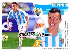 Sticker Espinho (21) - Liga Spagnola 2015-2016 - Colecciones ESTE