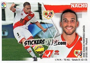Sticker Nacho (10) - Liga Spagnola 2015-2016 - Colecciones ESTE