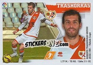 Sticker Trashorras (14) - Liga Spagnola 2015-2016 - Colecciones ESTE
