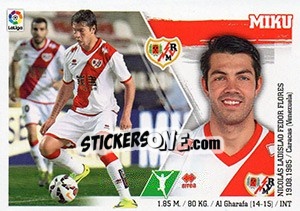 Sticker Miku (19) - Liga Spagnola 2015-2016 n. 439 - Colecciones ESTE