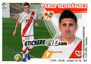 Figurina Pablo Hernández (22) - Liga Spagnola 2015-2016 - Colecciones ESTE